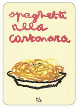 Carica l&#39;immagine nel visualizzatore di Gallery, Magnete - Spaghetti alla carbonara
