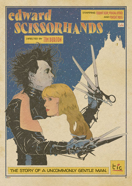 CinePopster - Edward Scissorhands