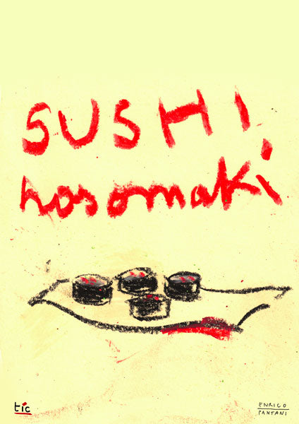 Poster - Sushi hosomaki
