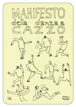 Carica l&#39;immagine nel visualizzatore di Gallery, Magnete - Manifesto della danza a cazzo
