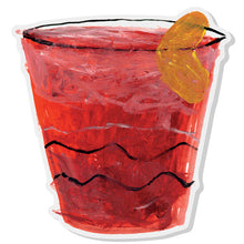 Carica l'immagine nel visualizzatore di Gallery, Magnete sagomato - Negroni
