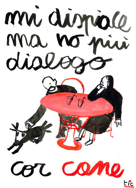 Poster - Ho più dialogo cor cane