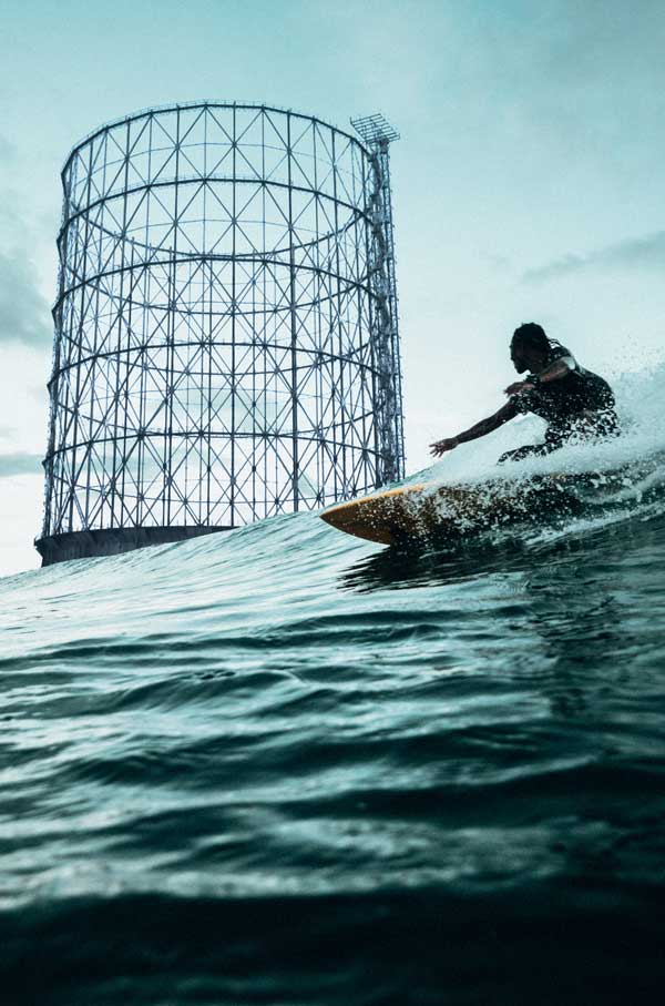 Poster - Gazometro surfing