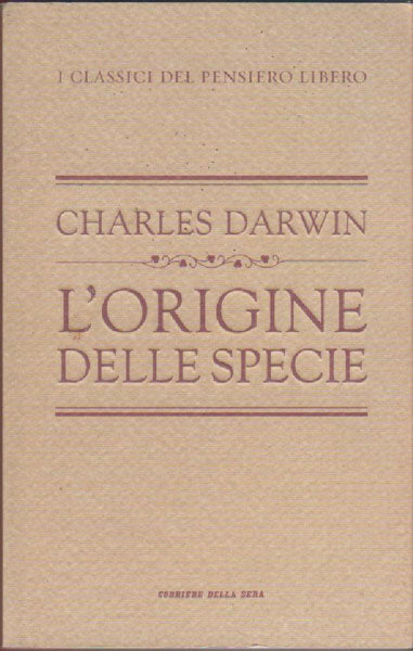 L'origine delle specie - Charles Darwin